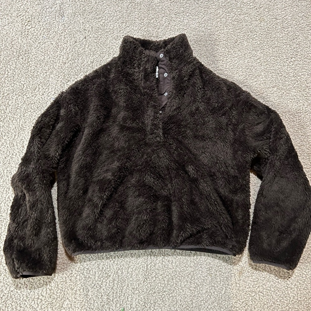 Fuzzy Quarter Sweaters